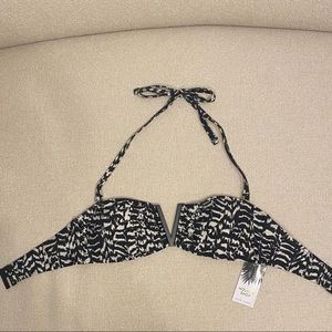 V Trim Bandeau Bikini Top
